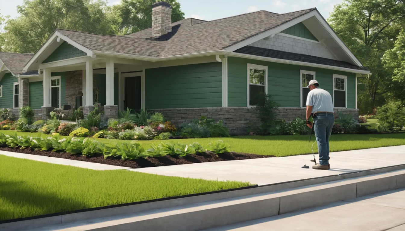 Home with vinyl siding and a well-kept yard in Austin where providers inspect for pests